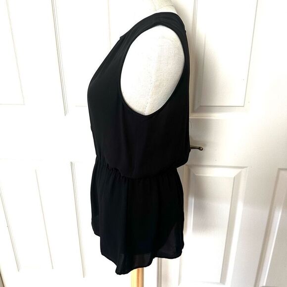 Theory Jethria black silk sleeveless top - Picture 9 of 9
